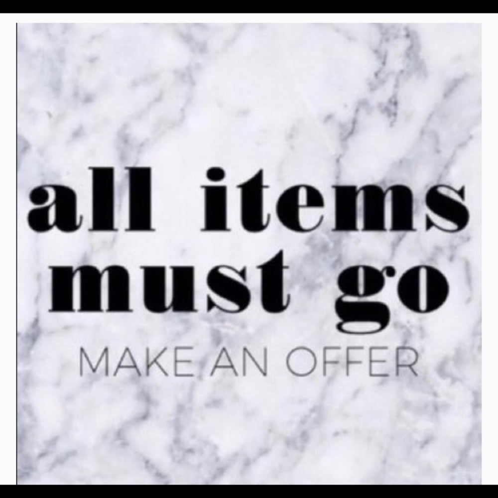 Accepting Offers all day!